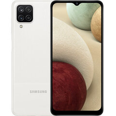 Samsung Galaxy A12, 64 GB, Dual SIM, White цена и информация | Мобильные телефоны | kaup24.ee