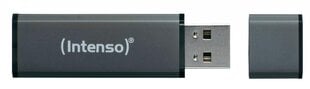 Mälupulk Intenso 8GB Alu USB 2.0 Anthracite hind ja info | Intenso Arvutid ja IT- tehnika | kaup24.ee
