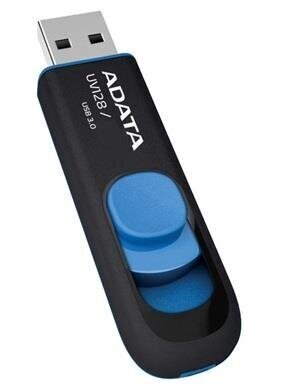 ADATA UV128 32 GB, USB 3.0, Black цена и информация | Mälupulgad | kaup24.ee