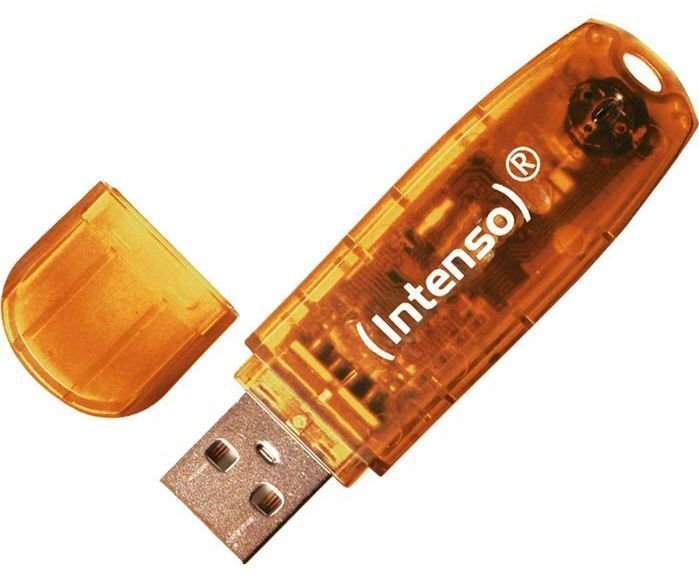 Mälupulk USB Intenso Rainbow, 64 GB hind ja info | Mälupulgad | kaup24.ee