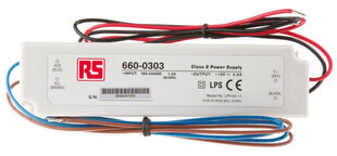 Impulsi allikas mainis Mean Well LPV-60-12 IP67 12V 5A 60W, veekindel hind ja info | Toiteplokid | kaup24.ee