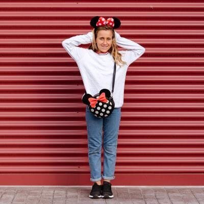 Tüdrukute seljakott Cerda Disney Minnie/Mouse Minnie, must hind ja info | Laste aksessuaarid | kaup24.ee