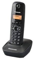 Panasonic KX-TG1611, must цена и информация | Стационарные телефоны | kaup24.ee