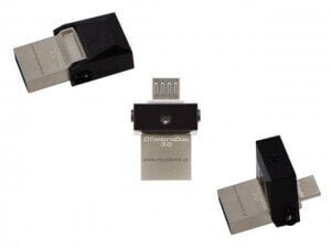 Mälupulk Kingston DT microDuo 16 GB, microUSB, USB 3.0 hind ja info | Mälupulgad | kaup24.ee