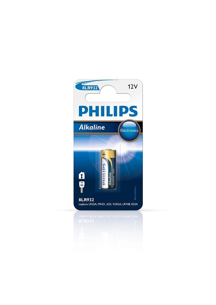 Patarei PHILIPS Alkaline MN21 / 8LR932 цена и информация | Patareid | kaup24.ee