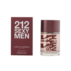 Carolina Herrera 212 Sexy Men Aftershave meestele 100 ml hind ja info | Lõhnastatud kosmeetika meestele | kaup24.ee