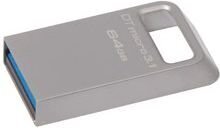 Mälupulk Kingston Data Traveler Micro 3.1 64GB, USB 3.1 hind ja info | Mälupulgad | kaup24.ee