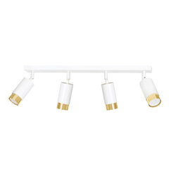 Emibig laelamp Hiro 4 White-Gold цена и информация | Потолочные светильники | kaup24.ee