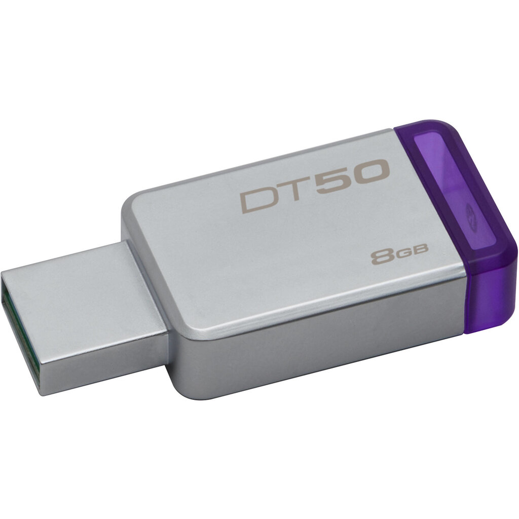 Mälupulk Kingston DataTraveler 50 8GB, USB 3.1 hind ja info | Mälupulgad | kaup24.ee