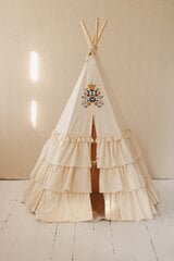 Tipi telk Moi Milli, volangidega Folk цена и информация | Детские игровые домики | kaup24.ee