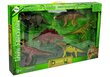 Stegosauruse ja teiste dinosauruste kujukeste komplekt, 6 tk. цена и информация | Poiste mänguasjad | kaup24.ee