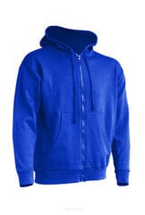 Kapuutsiga Dressipluus Hooded, sinine L hind ja info | Meeste pusad | kaup24.ee