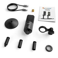 Fifine K670B mikrofon mängude / taskuhäälingusaadete / voogesituste jaoks must + hoidik hind ja info | Mikrofonid | kaup24.ee