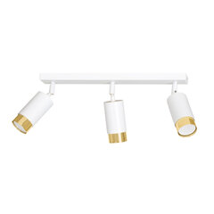 Emibig laelamp Hiro 3 White-Gold цена и информация | Потолочные светильники | kaup24.ee