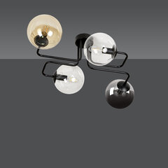 Emibig потолочный светильник Brendi 4 Black/Mix1 цена и информация | Потолочные светильники | kaup24.ee
