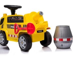 Lean Toys Patareiga töötav tsemendisegisti mänguauto, kollane hind ja info | Imikute mänguasjad | kaup24.ee