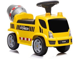 Lean Toys Patareiga töötav tsemendisegisti mänguauto, kollane hind ja info | Imikute mänguasjad | kaup24.ee