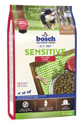 Сухой корм Bosch Petfood Sensitive Lamb & Rice (High Premium) 3кг цена и информация | Сухой корм для собак | kaup24.ee