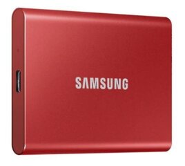 SAMSUNG T7 1TB USB 3.2 Write speed 1000 MBytes/sec Read speed 1050 MBytes/sec MU-PC1T0R/WW цена и информация | Жёсткие диски (SSD, HDD) | kaup24.ee