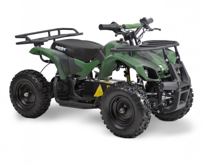 Laste elektriline ATV Hecht 56800 Green Camouflage цена и информация | Laste elektriautod | kaup24.ee