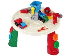 Стол с пластилином и аксессуарами "Стройка" Lean Toys Engineer цена и информация | Развивающие игрушки | kaup24.ee