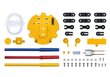 Arendav komplekt "Doodling Robot" hind ja info | Arendavad mänguasjad | kaup24.ee