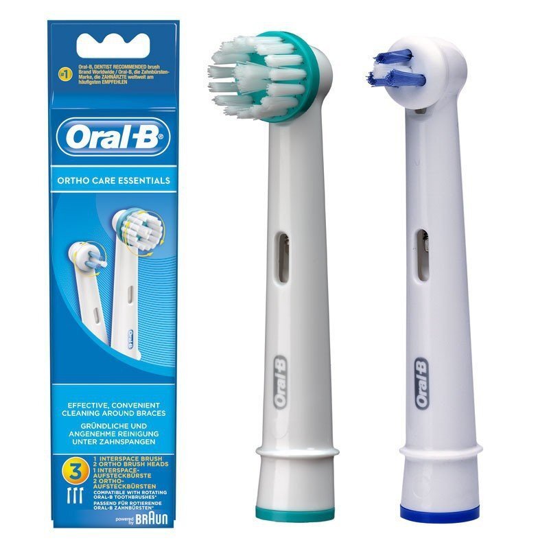 Braun Ortho Care Kit цена и информация | Elektriliste hambaharjade otsikud | kaup24.ee