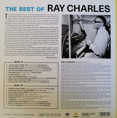 Виниловая пластинка Ray Charles - The Best Of Ray Charles, LP, 12" vinyl record, Limited edition Colored vinyl цена и информация | Виниловые пластинки, CD, DVD | kaup24.ee