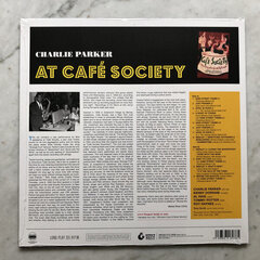 Виниловая пластинка Charlie Parker - At Café Society, LP, 12" vinyl record, Limited edition, Colored vinyl цена и информация | Виниловые пластинки, CD, DVD | kaup24.ee