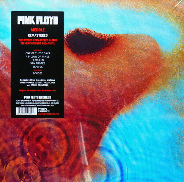 Pink Floyd - Meddle, LP, vinüülplaat, 12" vinyl record цена и информация | Vinüülplaadid, CD, DVD | kaup24.ee