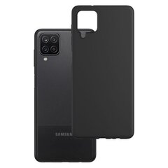 Hallo Back Case 0.3mm Matt Silikoonist telefoniümbris Samsung Galaxy A22 4G Must цена и информация | Чехлы для телефонов | kaup24.ee