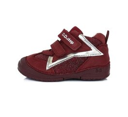 D.D.Step  кожаные  ботинки  S038-611B Raspberry цена и информация | Ботинки детские | kaup24.ee