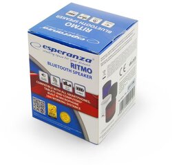 Esperanza EP115C RITMO, punane цена и информация | Аудиоколонки | kaup24.ee