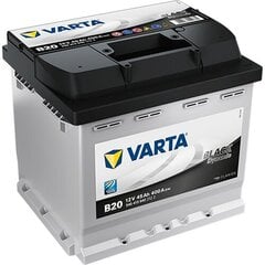 Аккумулятор VARTA BLACK 45AH 400A B20 цена и информация | Аккумуляторы | kaup24.ee