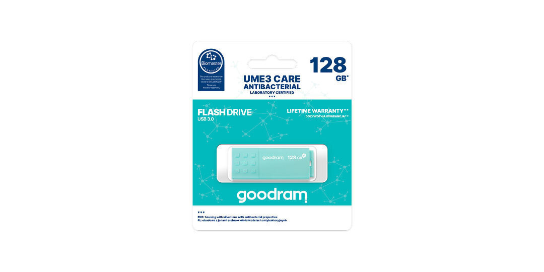 USB 3.0 mälupulk 128GB Goodram UME3-1280CRR11 hind ja info | Mälupulgad | kaup24.ee