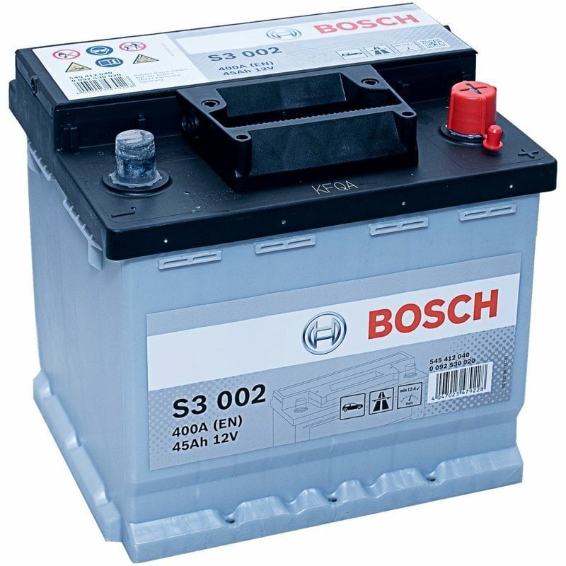 Aku Bosch 45Ah 400A S3002 hind ja info | Akud | kaup24.ee