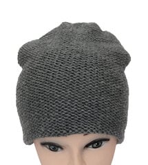 Kootud topeltmüts meriinovillaga naistele hind ja info | Naiste mütsid ja peapaelad | kaup24.ee