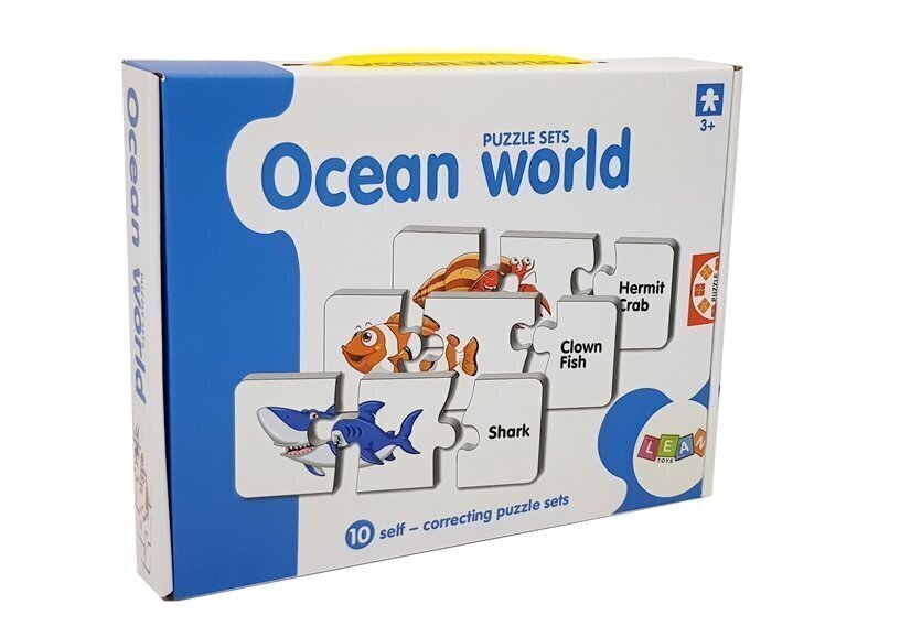 Arendav pusle „Ookeanimaailm“, inglise keeles, 10 kombinatsiooni hind ja info | Lauamängud ja mõistatused | kaup24.ee