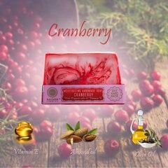 Glütseriinseep Cranberry Saules Fabrika 80 g цена и информация | Мыло | kaup24.ee