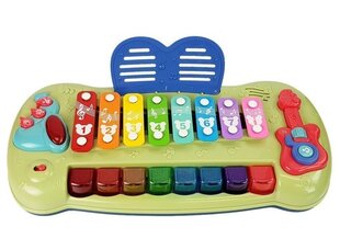 Ksülofon-klaver lastele Lean Toys Baby Piano hind ja info | Imikute mänguasjad | kaup24.ee