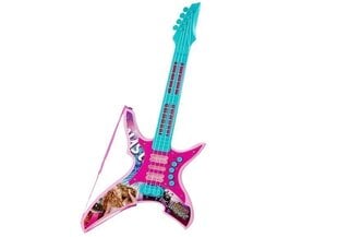 Laste elektriline kitarr, roosa hind ja info | Arendavad mänguasjad | kaup24.ee