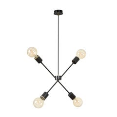 Emibig подвесной светильник Vendero 4 Black цена и информация | Люстры | kaup24.ee