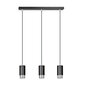 Emibig lamp Fumiko 3 Black Chrome hind ja info | Rippvalgustid | kaup24.ee