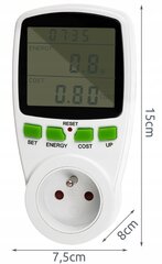Ваттметр - счетчик потребления энергии цена и информация | Сенсорика | kaup24.ee