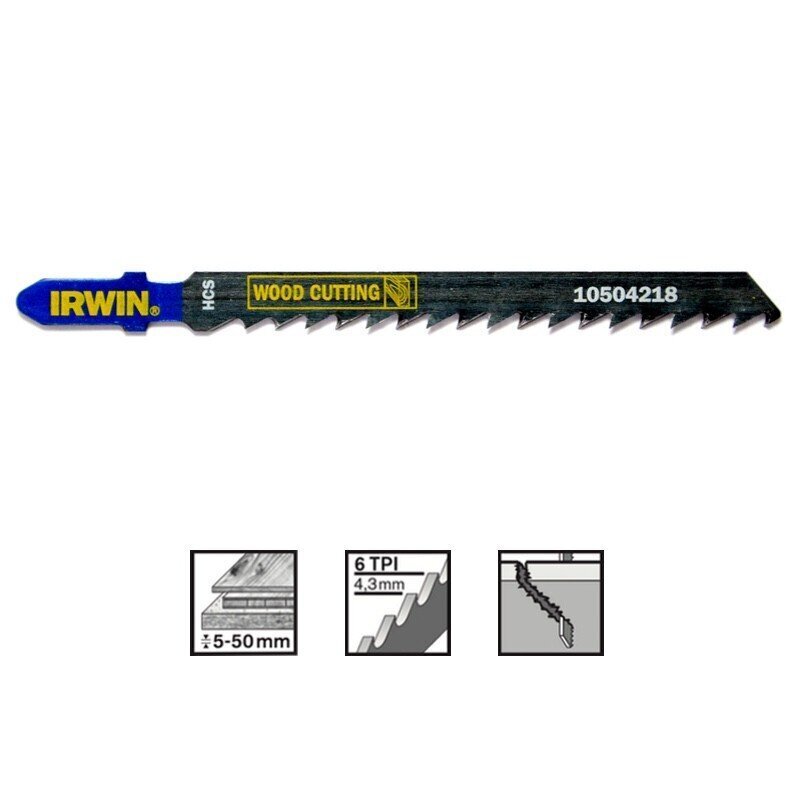 Puidusaag Irwin T144D, 100 mm hind ja info | Käsitööriistad | kaup24.ee