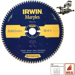 Режущий диск Irwin Marples 300x30Px96T 3,2 мм TCG цена и информация | Механические инструменты | kaup24.ee