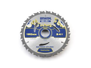 Режущий диск Irwin Weldtec 190x30(20)x24T 2.4 мм ATB цена и информация | Механические инструменты | kaup24.ee