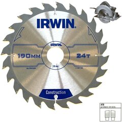 Lõikeketas Irwin 180x30(20,16)x24T 2,5 mm ATB hind ja info | Käsitööriistad | kaup24.ee