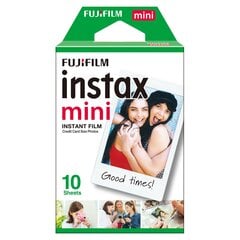Fujifilm Instax Mini, 10 tk pakis hind ja info | Fujifilm Mobiiltelefonid, foto-, videokaamerad | kaup24.ee