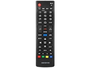 HQ LXP5729 TV remote contorl LG AKB73975729 Black hind ja info | Smart TV tarvikud | kaup24.ee